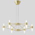 Подвесная люстра Crystal Lux DOROTEA SP6 GOLD Подвесная люстра Crystal Lux DOROTEA SP6 GOLD