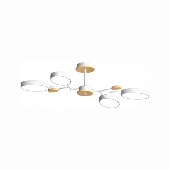 Люстра на штанге LED4U L3219-830 WH Люстра на штанге LED4U L3219-830 WH