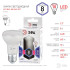 Лампа светодиодная Эра E27 8W 6000K LED R63-8W-860-E27 Б0048024 Лампа светодиодная Эра E27 8W 6000K LED R63-8W-860-E27 Б0048024