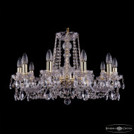 Подвесная люстра Bohemia Ivele Crystal 1402/10/240 G Подвесная люстра Bohemia Ivele Crystal 1402/10/240 G