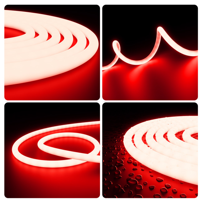 Светодиодная лента для бани и сауны Apeyron 5м 24В СТ 14,4Вт/м smd2835 120д/м IP68 красная 00-326 Светодиодная лента для бани и сауны Apeyron 5м 24В СТ 14,4Вт/м smd2835 120д/м IP68 красная 00-326