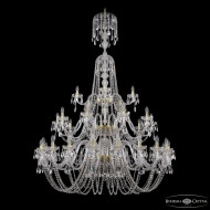 Подвесная люстра Bohemia Ivele Crystal 1402/20+10+5/530/XL-206/3d G