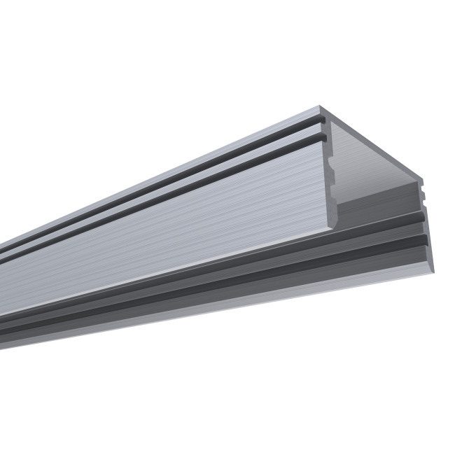 Профиль П-образный накладной Apeyron ширина ленты до 10мм (рассеиватель, заглушки - 2шт) 08-13 Профиль П-образный накладной Apeyron ширина ленты до 10мм (рассеиватель, заглушки - 2шт) 08-13