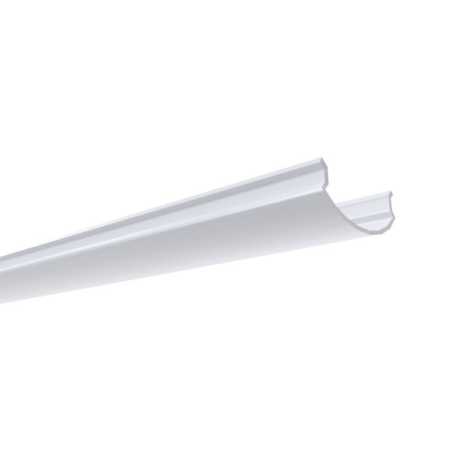 Профиль П-образный накладной Apeyron ширина ленты до 10мм (рассеиватель, заглушки - 2шт) 08-13 Профиль П-образный накладной Apeyron ширина ленты до 10мм (рассеиватель, заглушки - 2шт) 08-13