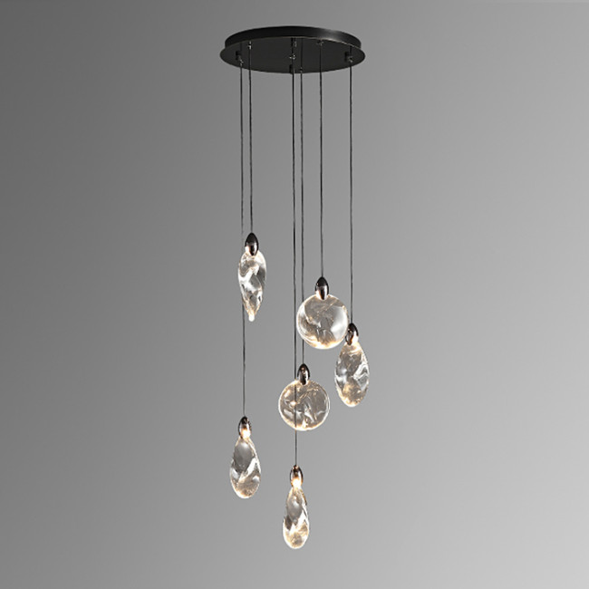 Подвесной светильник MT9176-6H pearl black