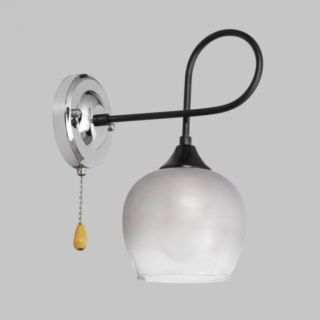 Бра IMEX MD.4243-1-W-BK+CH Бра IMEX MD.4243-1-W-BK+CH