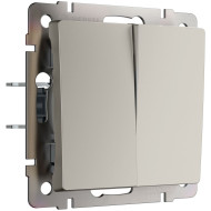 Выключатель двухклавишный перекрестный Werkel W1223004 4690389211942 a069460