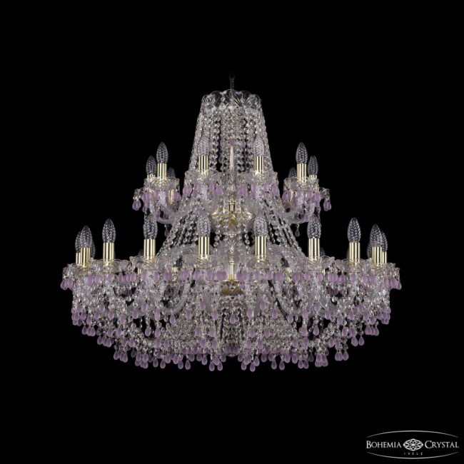 Подвесная люстра Bohemia Ivele Crystal 1410/20+10/360/2d G V7010
