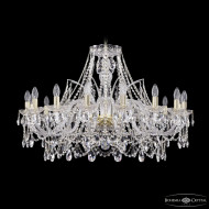 Подвесная люстра Bohemia Ivele Crystal 1411/16/360 G