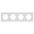 Рамка на 4 поста пластиковая Arlight FRM-PERIO-PL-4-WH 049758 Рамка на 4 поста пластиковая Arlight FRM-PERIO-PL-4-WH 049758