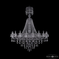 Подвесная люстра Bohemia Ivele Crystal 1415/20/530/XL-180 Ni
