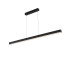 Линейный подвесной светильник Italline IT013-6021 black 3000K