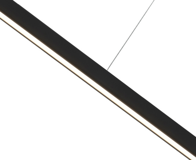 Линейный подвесной светильник Italline IT013-6021 black 3000K