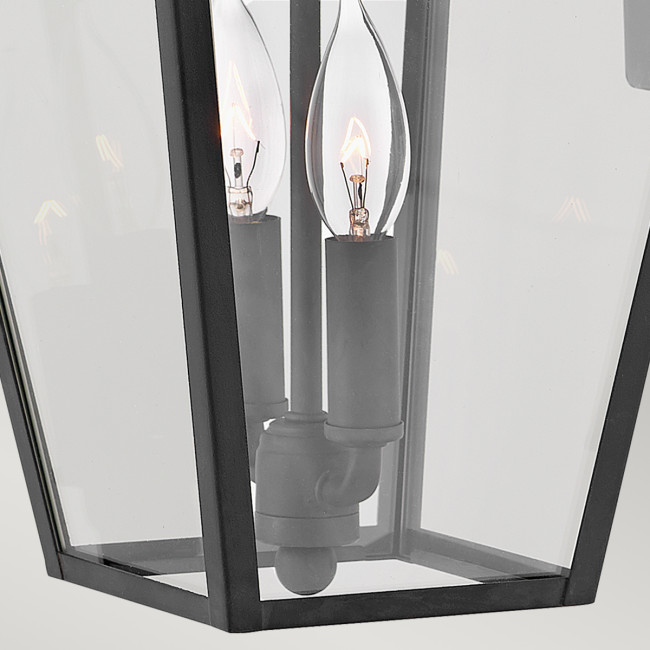 Уличный настенный светильник Hinkley QN-ALFORD-PLACE2-M-MB