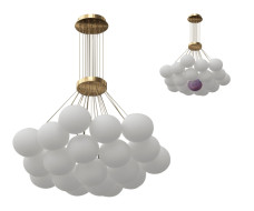 Подвесная люстра Kink Light Алди 08475-19,20 Подвесная люстра Kink Light Алди 08475-19,20