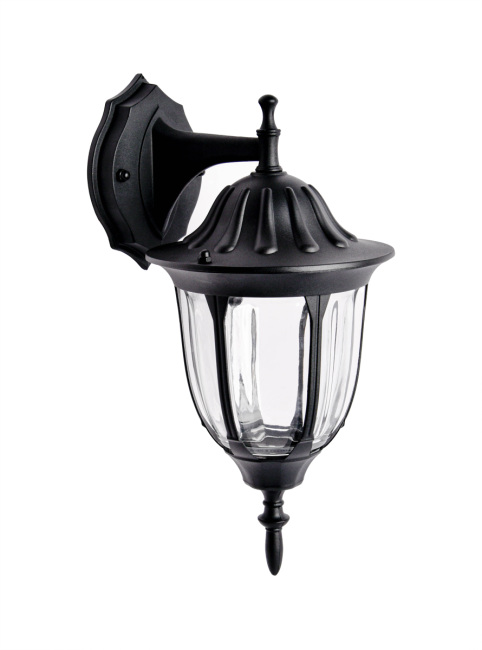 Уличный настенный светильник ЭРА Галатея GBW-105-1-BL-0380 230В Е27 IP54 чёрный вниз Б0071483 Уличный настенный светильник ЭРА Галатея GBW-105-1-BL-0380 230В Е27 IP54 чёрный вниз Б0071483