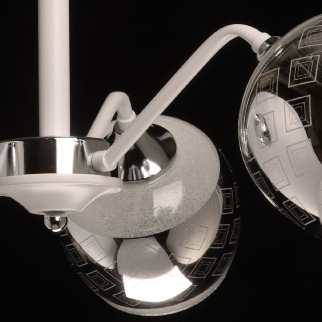 Люстра на штанге De Markt Альфа 324018603 Люстра на штанге De Markt Альфа 324018603