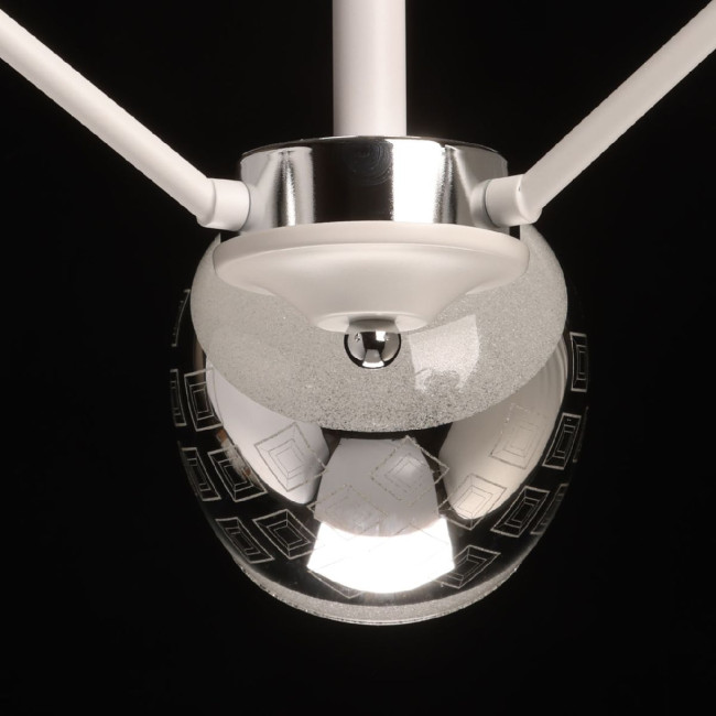 Люстра на штанге De Markt Альфа 324018603 Люстра на штанге De Markt Альфа 324018603