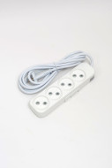Удлинитель 4вх с защитными шторками ELBI Myra 527-010203-430 Удлинитель 4вх с защитными шторками ELBI Myra 527-010203-430