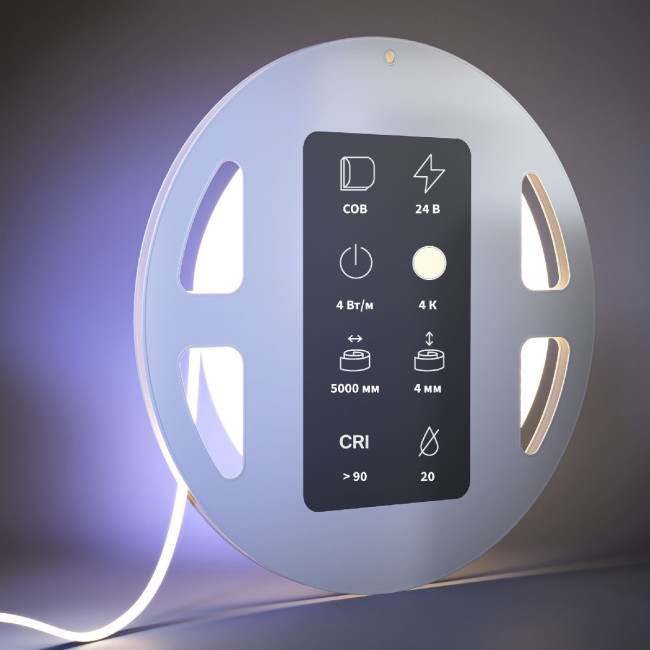 Светодиодная лента Maytoni Led Strip 24В 20Вт/м 4000К 5м IP20 201066 Светодиодная лента Maytoni Led Strip 24В 20Вт/м 4000К 5м IP20 201066