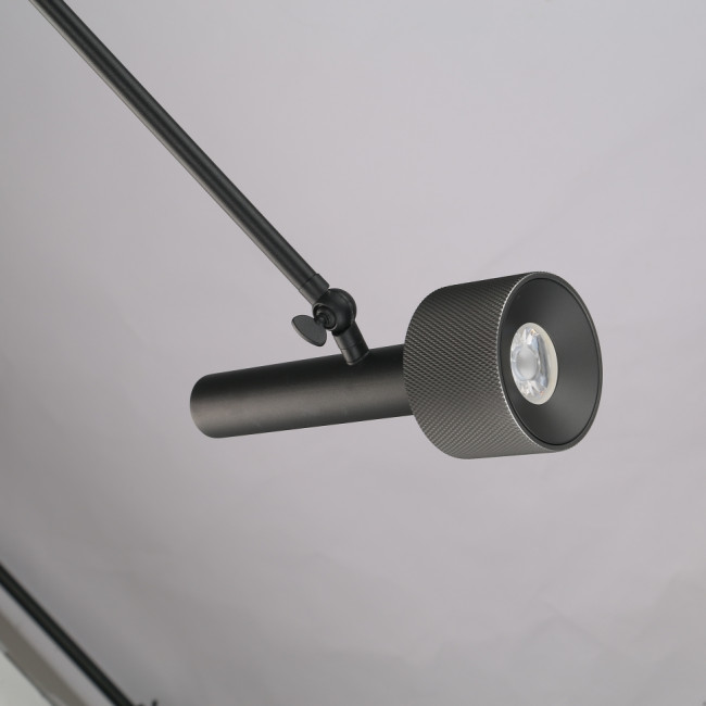 Подвесной светильник iLedex Delta 2361-1 BK+GRP Подвесной светильник iLedex Delta 2361-1 BK+GRP