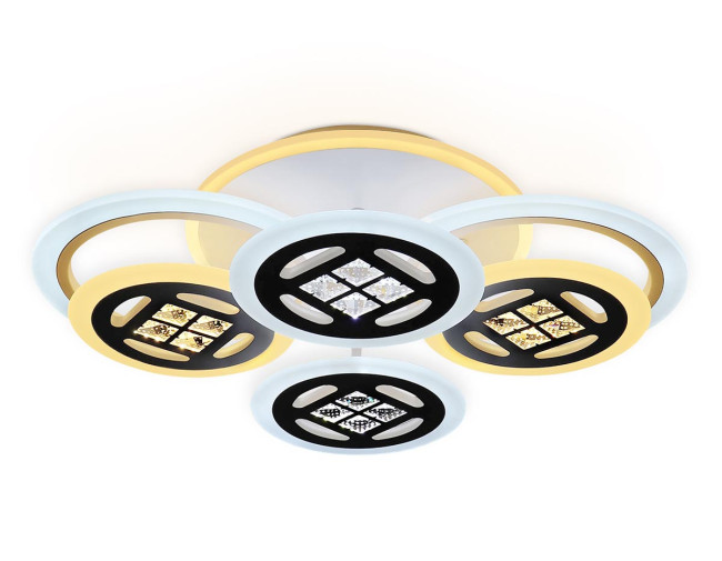 Потолочная светодиодная люстра Ambrella Light Acrylica Ice FA2951