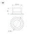 Встраиваемый светильник Arlight MS-BREEZE-BUILT-R125-16W Day4000 (BK, 85 deg, 230V) (IP20 Металл) 035614(1)