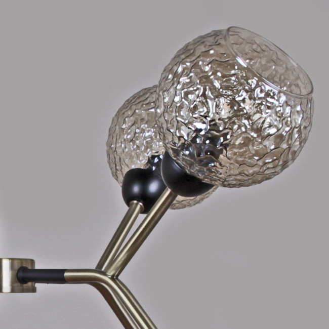 Люстра на штанге Illumico IL0268-8PSQ-79 BK AB Люстра на штанге Illumico IL0268-8PSQ-79 BK AB