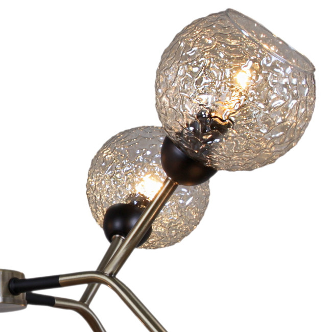 Люстра на штанге Illumico IL0268-8PSQ-79 BK AB Люстра на штанге Illumico IL0268-8PSQ-79 BK AB