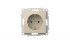 Розетка с заземлением ELBI Zena Vega 609-010300-217 Розетка с заземлением ELBI Zena Vega 609-010300-217