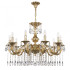 Подвесная люстра Bohemia Ivele Crystal AL79101/10/250 A G Подвесная люстра Bohemia Ivele Crystal AL79101/10/250 A G