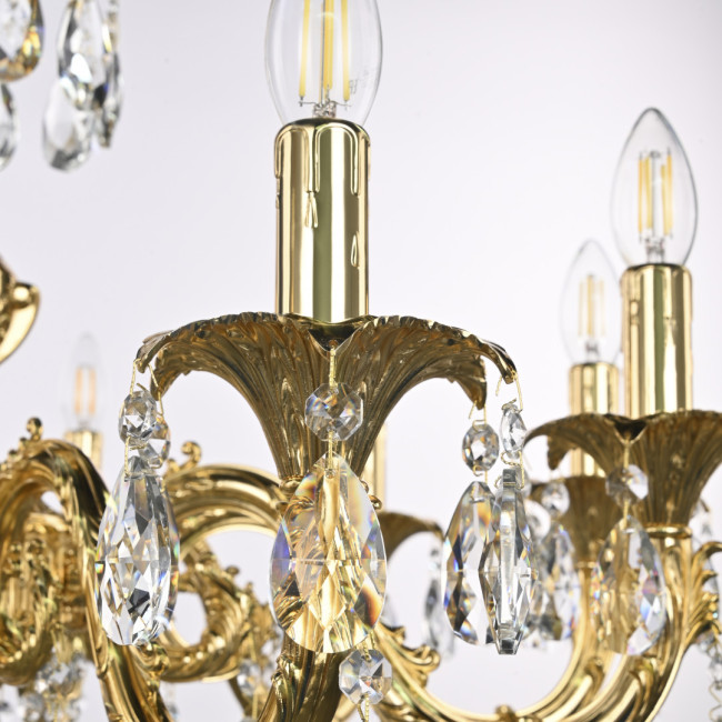 Подвесная люстра Bohemia Ivele Crystal AL79101/10/250 A G Подвесная люстра Bohemia Ivele Crystal AL79101/10/250 A G