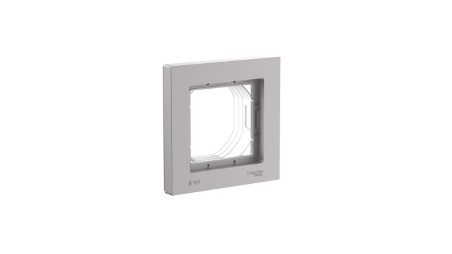 Рамка 1-ая Systeme Electric AtlasDesign Aqua Алюминий ATN440301