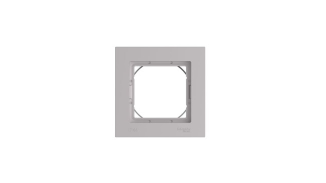 Рамка 1-ая Systeme Electric AtlasDesign Aqua Алюминий ATN440301
