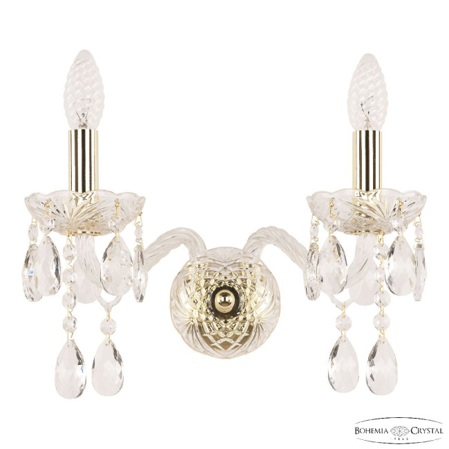 Бра Bohemia Ivele Crystal 107B/2/165 G Бра Bohemia Ivele Crystal 107B/2/165 G