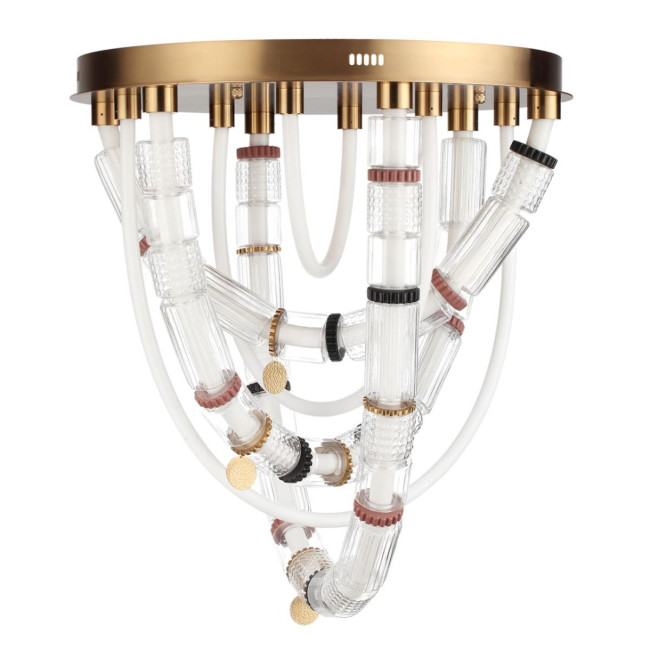 Потолочная люстра Odeon Light L-Vision Collier 5455/80CL Потолочная люстра Odeon Light L-Vision Collier 5455/80CL