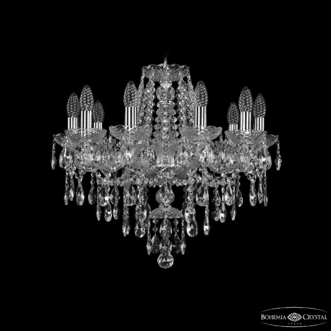 Подвесная люстра Bohemia Ivele Crystal 1415/10/200 Ni Подвесная люстра Bohemia Ivele Crystal 1415/10/200 Ni