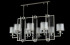 Подвесная люстра Crystal Lux Nicolas NICOLAS SP8 L1000 NICKEL/WHITE Подвесная люстра Crystal Lux Nicolas NICOLAS SP8 L1000 NICKEL/WHITE