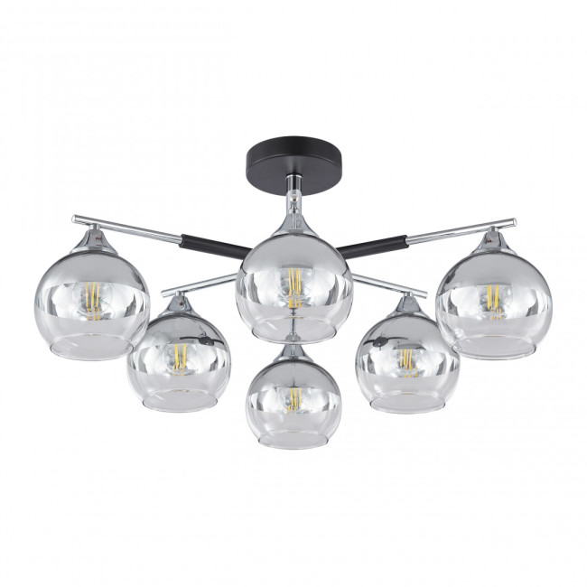 Люстра на штанге Arte Milano Napoli 339354/6 CR+BK