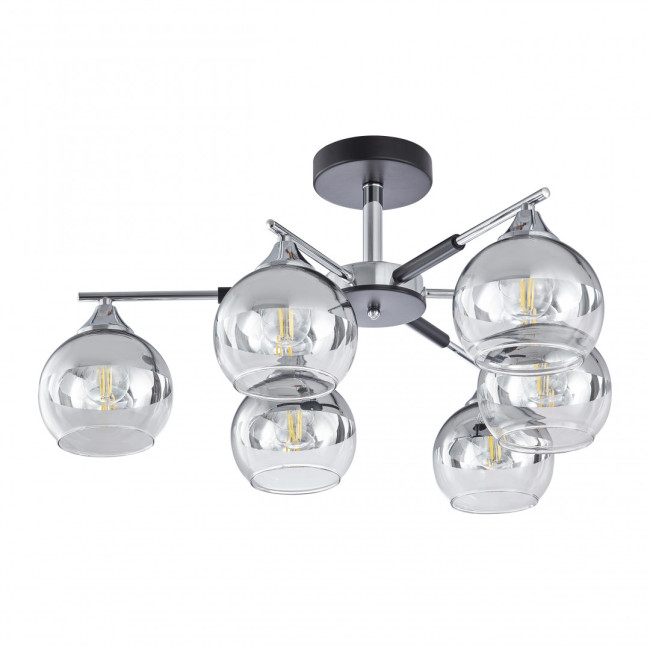 Люстра на штанге Arte Milano Napoli 339354/6 CR+BK