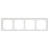 Рамка пластиковая Arlight FRM-NOBE-SFPL-4-IS 059461 Рамка пластиковая Arlight FRM-NOBE-SFPL-4-IS 059461