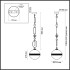 Подвесной светильник Odeon Light Pendant Krema 5441/1C Подвесной светильник Odeon Light Pendant Krema 5441/1C