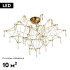 Потолочная люстра ST Luce Gravetta SL6601.202.78 Потолочная люстра ST Luce Gravetta SL6601.202.78