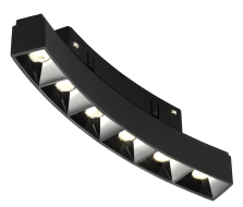 Трековый магнитный светильник iLedex Vision 4822-033-L188-D600-6W-110DG-3000K-BK