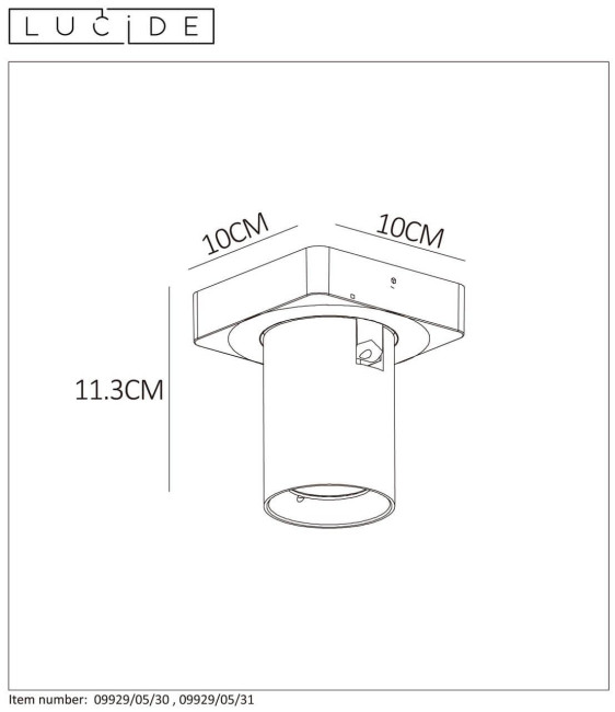 Спот Lucide NIGEL 09929/05/30