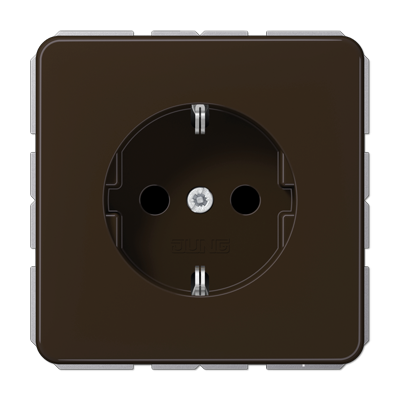 Розетка 2K+З Jung CD1520BR Розетка 2K+З Jung CD1520BR