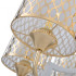 Подвесная люстра Arte Milano Florentia-3387 303387/6 Wh/Gd