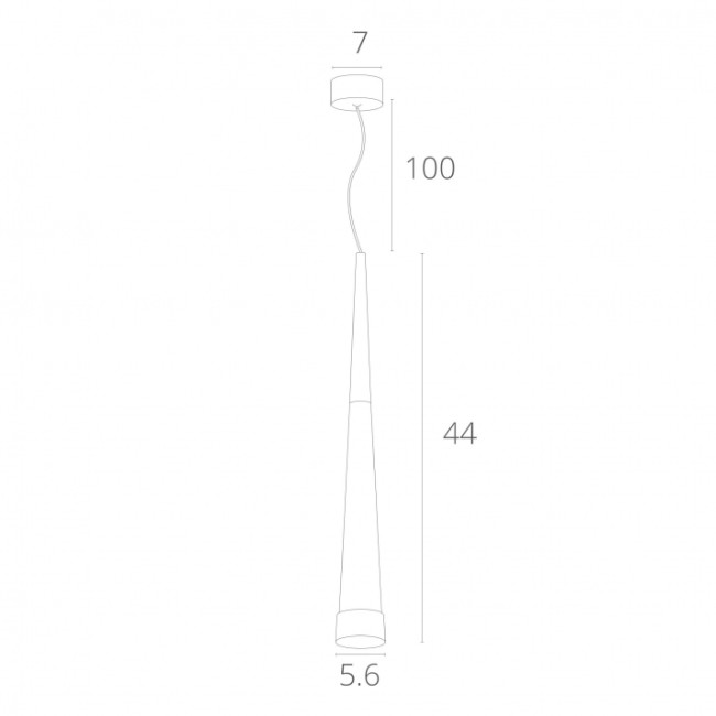Подвесной светодиодный светильник Arte Lamp Orione A6010SP-1CC Подвесной светодиодный светильник Arte Lamp Orione A6010SP-1CC