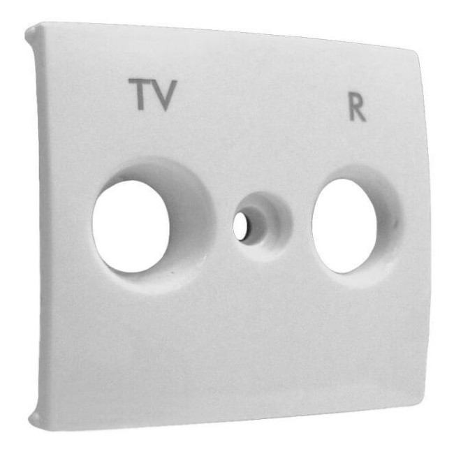 Лицевая панель Legrand Valena розетки TV-R белая 774442