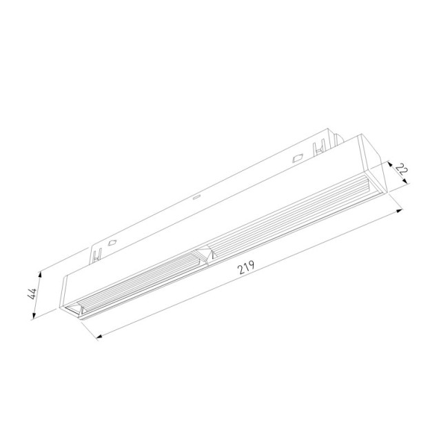 Трековый светильник Elektrostandard Slim Magnetic 4690389178948 Трековый светильник Elektrostandard Slim Magnetic 4690389178948